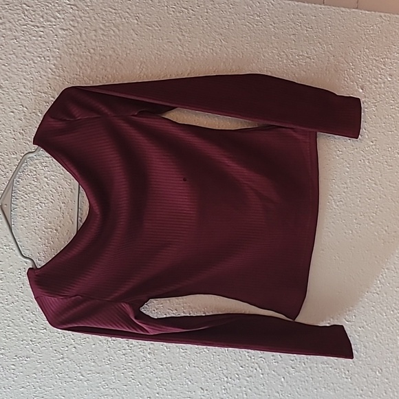 Shein sexy ribbon tshirt NWT - Picture 3 of 4